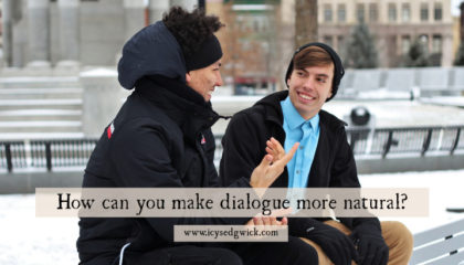 When you first start writing, your characters might sound stilted, or too similar to one another. So how can you make dialogue more natural?