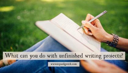 Many writers have dozens of unfinished writing projects gathering dust. Learn how to use them for something useful, creating a resource for future writing.