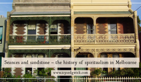 Madeleine d'Este is over at my blog telling us all about the history of spiritualism in Melbourne. Click here to find out more!