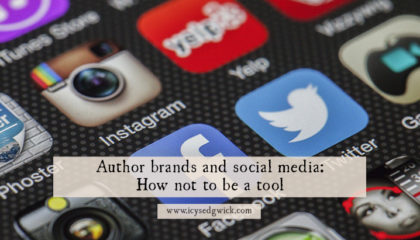 Combining author brands and social media needn't be a painful experience. It can also be a fun (and free) way to start making connections with new readers!