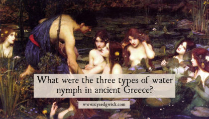 The naiads, nereids and oceanids were all water nymphs in ancient Greek mythology. But who were they and what made them different? Find out here.