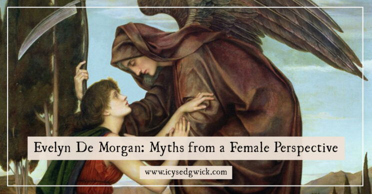 Victorian artist Evelyn De Morgan gave a new perspective of many mythological women in her art. Find out which figures she painted her way.