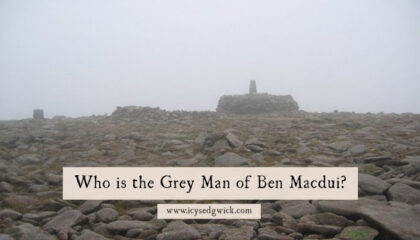 The Grey Man of Ben Macdui appears to haunt the summit of Ben Macdui in the Cairngorms—Scotland's 2nd highest mountain. Learn more about him.