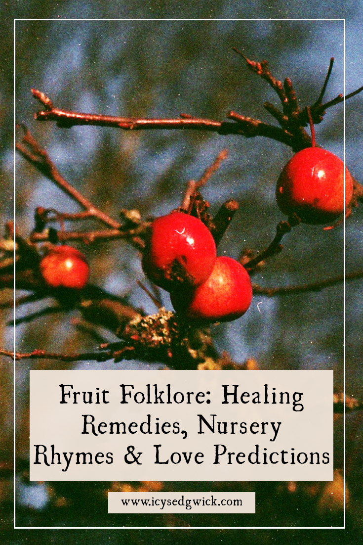 We're told to eat fruit as part of our 5-a-day but people of yesteryear had a range of uses for fruit! Learn more about fruit folklore here.