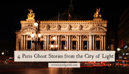 Enjoy these 4 Paris ghost stories, featuring the Phantom of the Opera, an omen of death, a Resistance conspirator & a lonely musician.