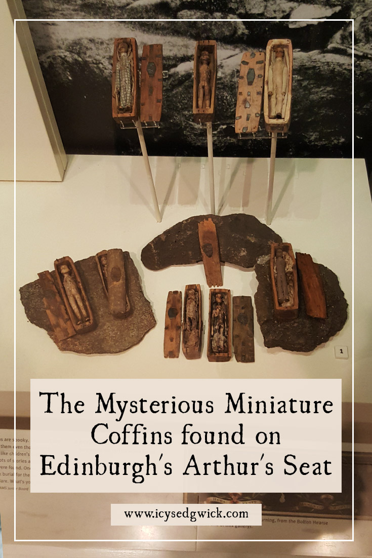 Boys found 17 miniature coffins on Arthur's Seat in 1836. Who put them there and why? How are they linked to Burke & Hare? Find out here!