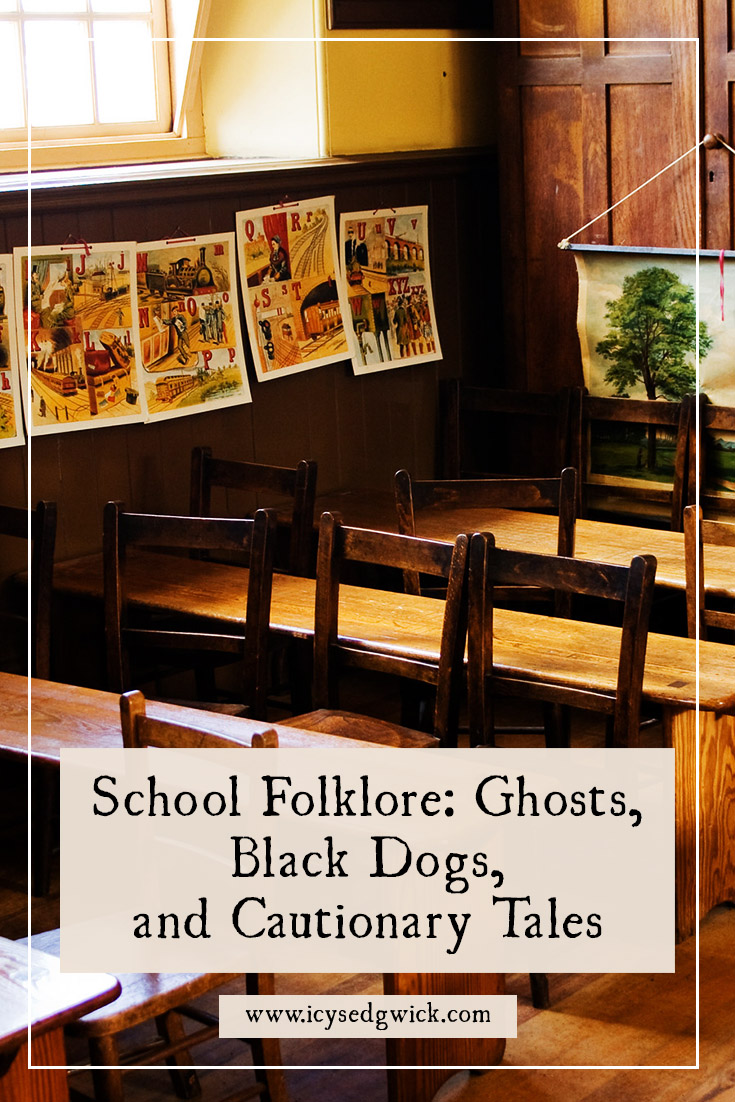 School folklore is full of urban legends. Hear some strange examples of ghosts and creatures lurking in corridors and attics. Why do the stories last so long?