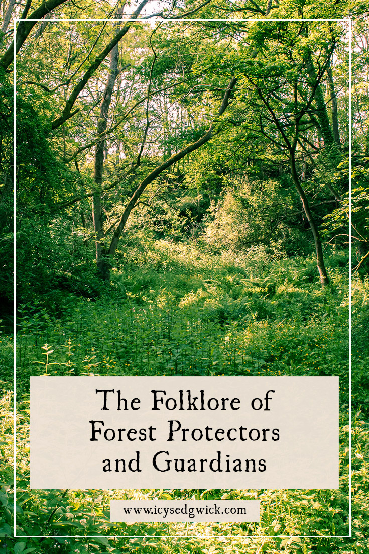 These forest protectors appear in folklore to keep the forest in balance, punishing those who wish to injure the forest.