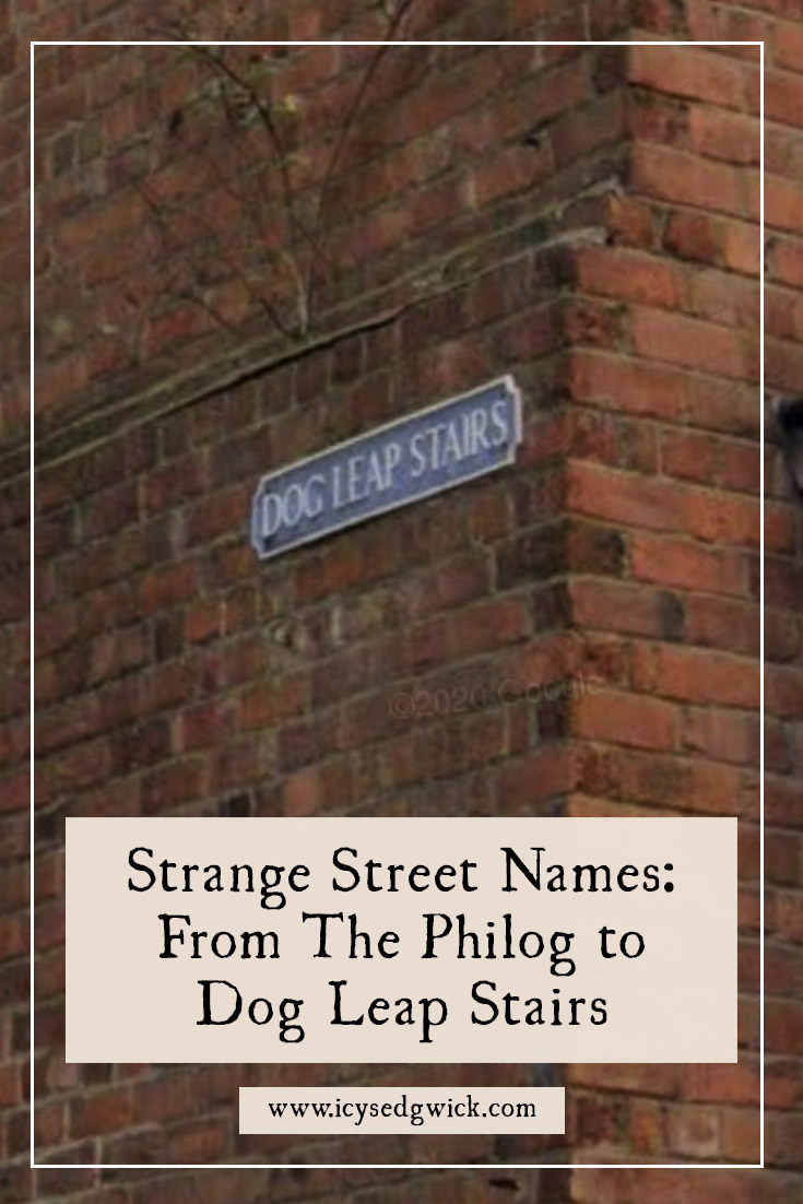 Street names can provide helpful information about a place, celebrate a person, or even be whimsical. Learn about some odd street names here.